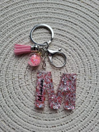 Porte clé personnalisé maman