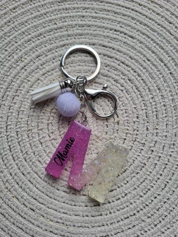 Porte clé personnalisé mamie