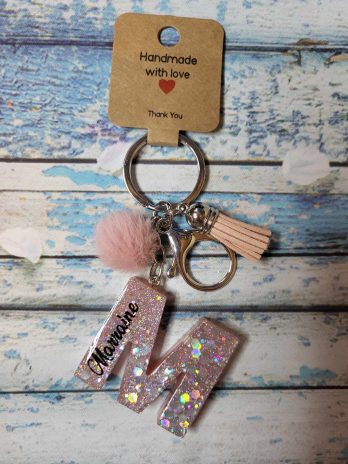 Porte clé personnalisé marraine