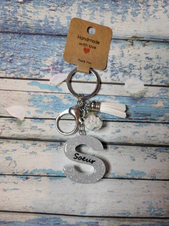 Porte clé personnalisé sœur