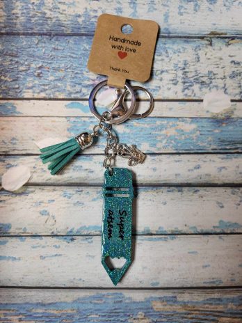 Porte clé personnalisé super atsem