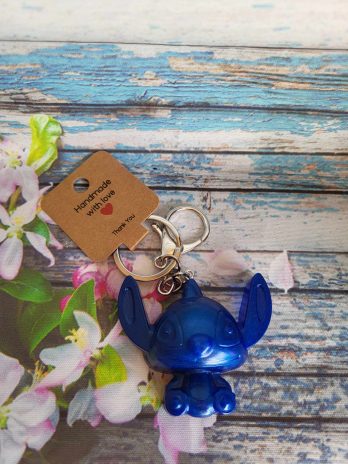 Porte clé en résine époxy.