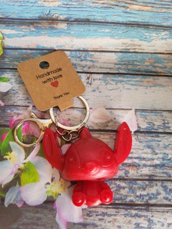 Porte clé en résine époxy.