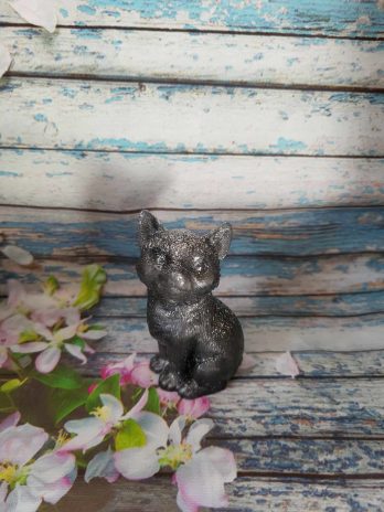 Louveteau gris à paillettes.