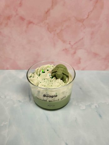 Bougie chantilly caramel beurre salé.