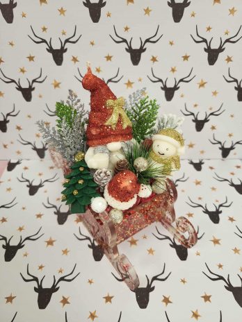 Composition balade en traîneau