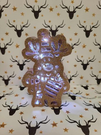 Renne lumineux en résine époxy